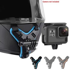 Versatile Sturdy Motorcycle Helmet Chin Mount Screw for Gopro 13 Strap Accessory
