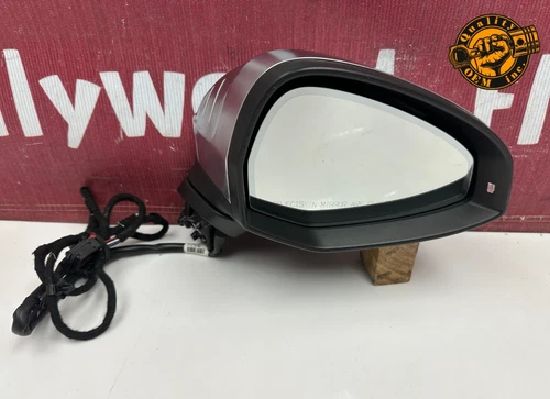 2018-2024 AUDI A5 S5 RS5 RIGHT SIDE DOOR REAR VIEW MIRROR CHROME OEM 40 kmiles