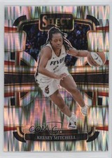 2024 Panini Select WNBA Concourse Silver Flash Prizm Kelsey Mitchell #87