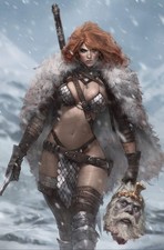 Red Sonja Empire Damned #1 Jeehyung Lee Virgi...