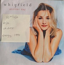 Whigfield Another Day Vinyl Record 7" VG+/VG+ SYS6 1994