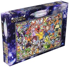 "1000 piece jigsaw puzzle Pokemon best partner (50x75cm)