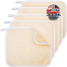 Toalla exfoliante corporal y facial de 5 piezas, para ba o, masaje, 27x23cm new