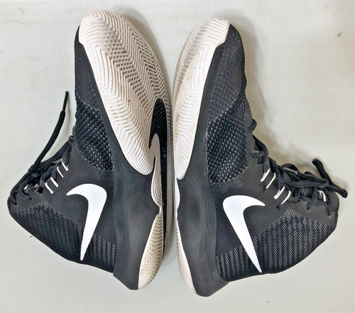 Nike Air Precision Mens Size 7 Black/White 898455-001 2017 BASKETBALL Shoes - Picture 8 of 12
