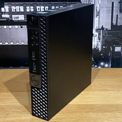 🟢 Dell OptiPlex 5070 Micro IntelCore i5 6-Core 8GB RAM 128GB NVMe Windows 11 PC - Afbeelding 4 van 24