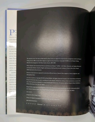 The Food of Morocco by Paula Wolfert (2011, Ecco Press) - Bild 2 von 3