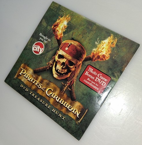 RARE PIRATES OF THE CARIBBEAN DVD Demo Treasure Hunt game CIRCUIT CITY exclusive - Picture 4 of 4