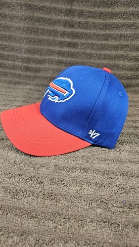 Cappello regolabile con strapback marca Buffalo Bills 🦬 '47, rosso, bianco e blu FOTO - Foto 2 di 7