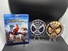 SPIDER-MAN: HOMECOMING (BLU-RAY + DVd *no digital) 2 Disc Set  Clean Discs 