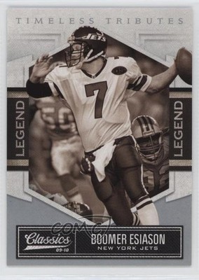 2010 Panini Classics Legend Timeless Tributes Silver 98/100 Boomer Esiason 0q3