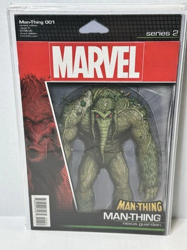 Marvel Comics MAN-THING (2017) #1 Action Figure Variant Cover