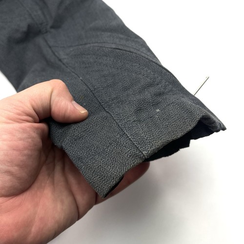 Diesel 100% a prueba de lloviznas gris oscuro multi-bolsillo moda chaqueta de bombardero para hombre’s M - Imagen 11 de 13