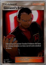 Giovanni's Exile (Full Art) Ultra Rare Hidden Fates 67/68 NM