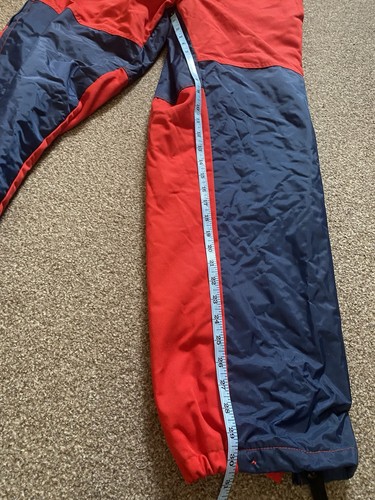 Helly Hansen M Segelhose Trägerhose wasserdicht rot Herren Maritim Salopettes - Bild 19 von 21