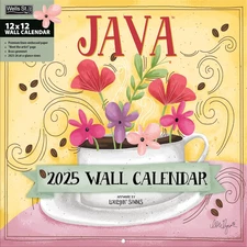 WSBL Java 2025 12X12 Wall Calendar (25997001686)