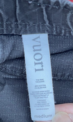 Vuori The Rise And Shine Ripstop Hose Damen Medium anthrazit grau Kordelzug - Bild 8 von 8