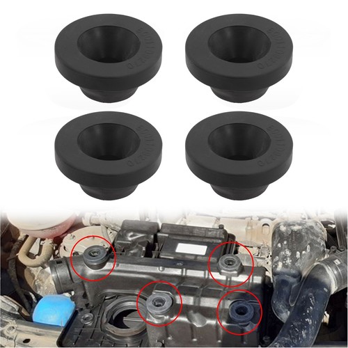 5) Rubber Mounts for Golf 036129689B Engine Cover Pack of 4 Air Cleaner Filter - Picture 11 of 12