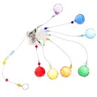  Garden Hanging Ornaments Wealth Tree Crystal Decor Life Car Pendant