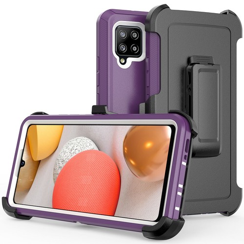 Funda Antigolpes para Samsung Galaxy A42 A32 A12 + Clip para Cinturón + Vidrio Templado - Imagen 20 de 22