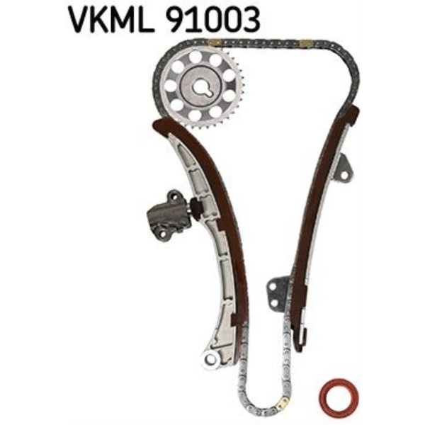SKF Steuerkettensatz FüR Toyota Prius Liftback 1.5 Hybrid Yaris Verso W2-image