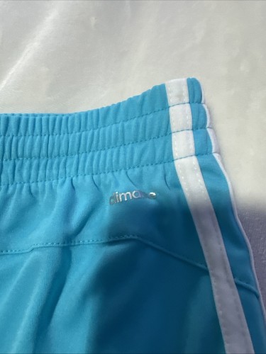 NWT Boys Adidas Light Blue Striped Size XL Shorts $25 - Picture 8 of 9