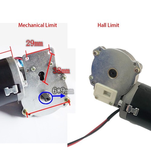 BS2470 Garagentormotor DC 24V Schneckengetriebemotor Drehmoment: 7 Nm Drehzahl: 70 U/min - Bild 6 von 15