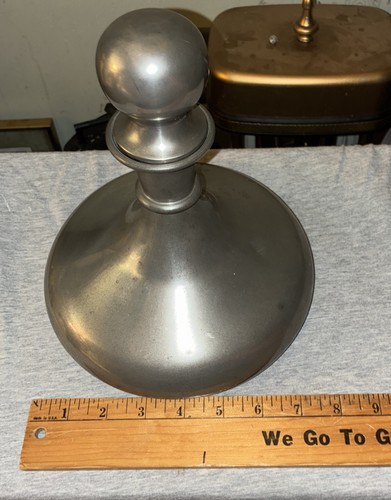 Vintage Mexikanische Zinn Wein Schnaps Dekanter mit Deckel 1L - Bild 14 von 15