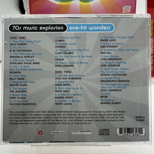 Time Life 70s Music Explosion 10CD box (2006) NEARLY LIKE NEW *see notes - Picture 10 of 14