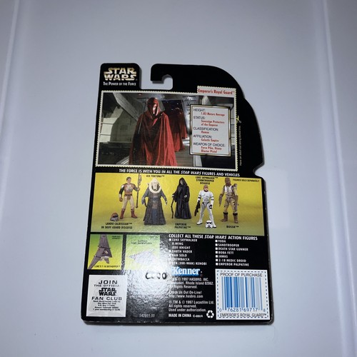 Star Wars Emperor's Royal Guard w/Force Pike Figurine, Unopened (A30) - Picture 5 of 8