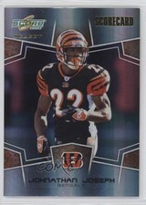 2008 Score Select Scorecard 53/100 Johnathan Joseph #66 1nr3