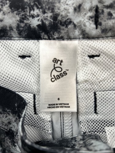 Art Class Boy's Size 6 Hybrid Tie-Dye Swim Shorts Trunks Black - Picture 3 of 6