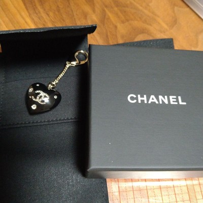 CHANEL Key ring Heart-Shaped Keychain | eBay