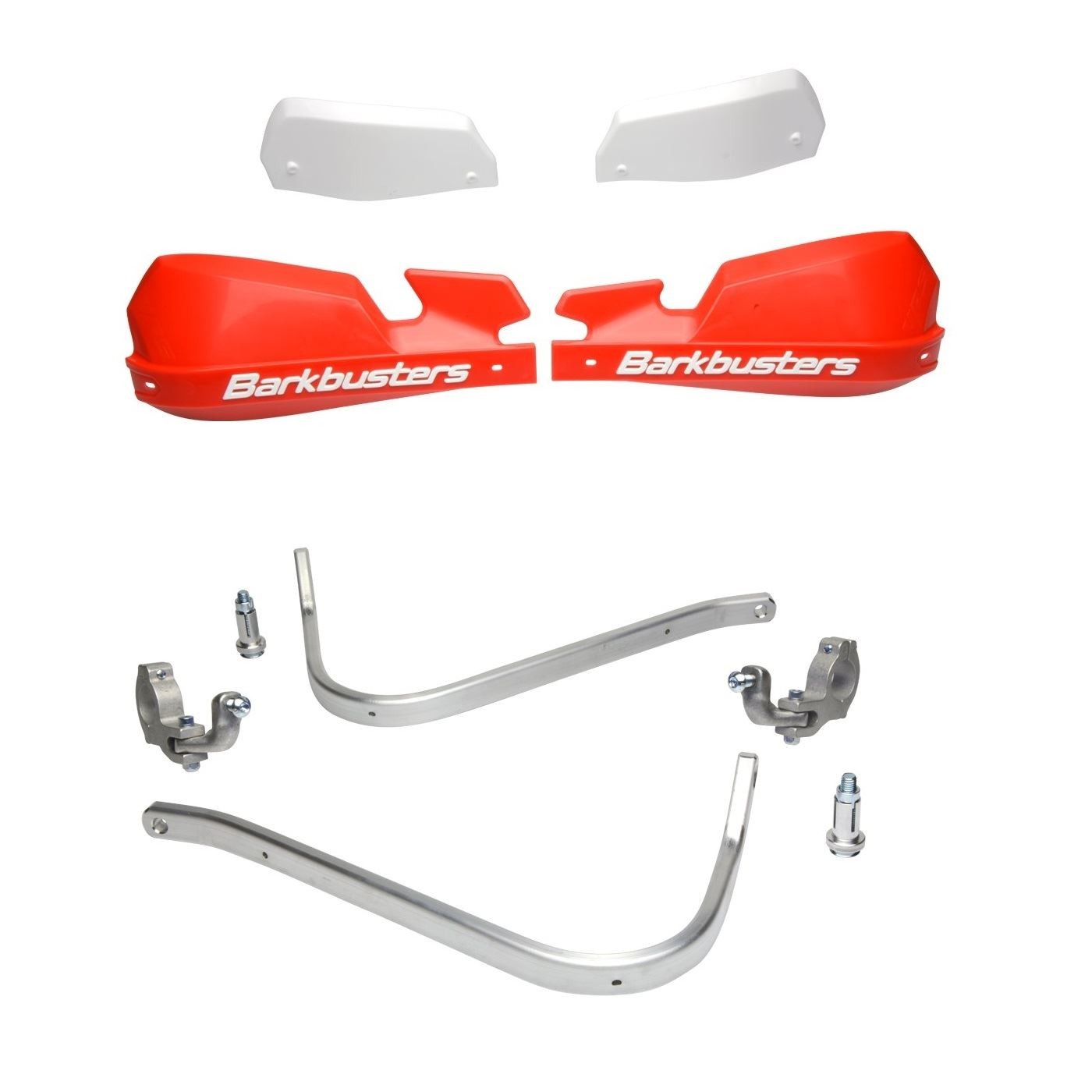Barkbuster VPS Red Handguard & Two Point Mount BMW HP2 ENDURO 1200 2007 - 2009