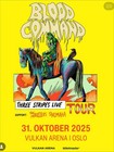 NEW! Three Stripes Live Tour 31 Oct 2025 Poster