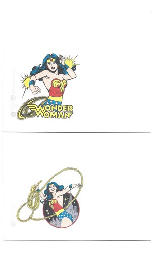 Germany 2025 DC Comics Wonder woman NEW- 5 Postcards + 5 Envelopes All diff MNH - Picture 5 of 5
