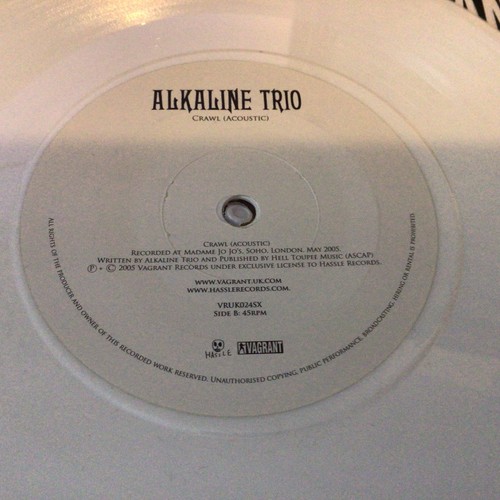 Alkaline Trio - Burn - No.2 of 2x7" Set white Vinyl - Picture 3 of 4