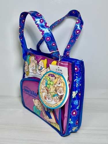RARE Vtg Disney SNOW WHITE & THE SEVEN DWARFS Vinyl Childs Purse w/ORIGINAL TAG - Picture 9 of 22