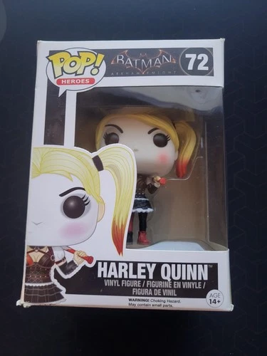 Funko Pop! Heroes Batman Arkham Knight Harley Quinn #72 (Damaged Box)