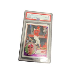 2018 Topps Silver Pack Shohei Ohtani RC rookie card 1983 Chrome #145 PSA 10 GEM
