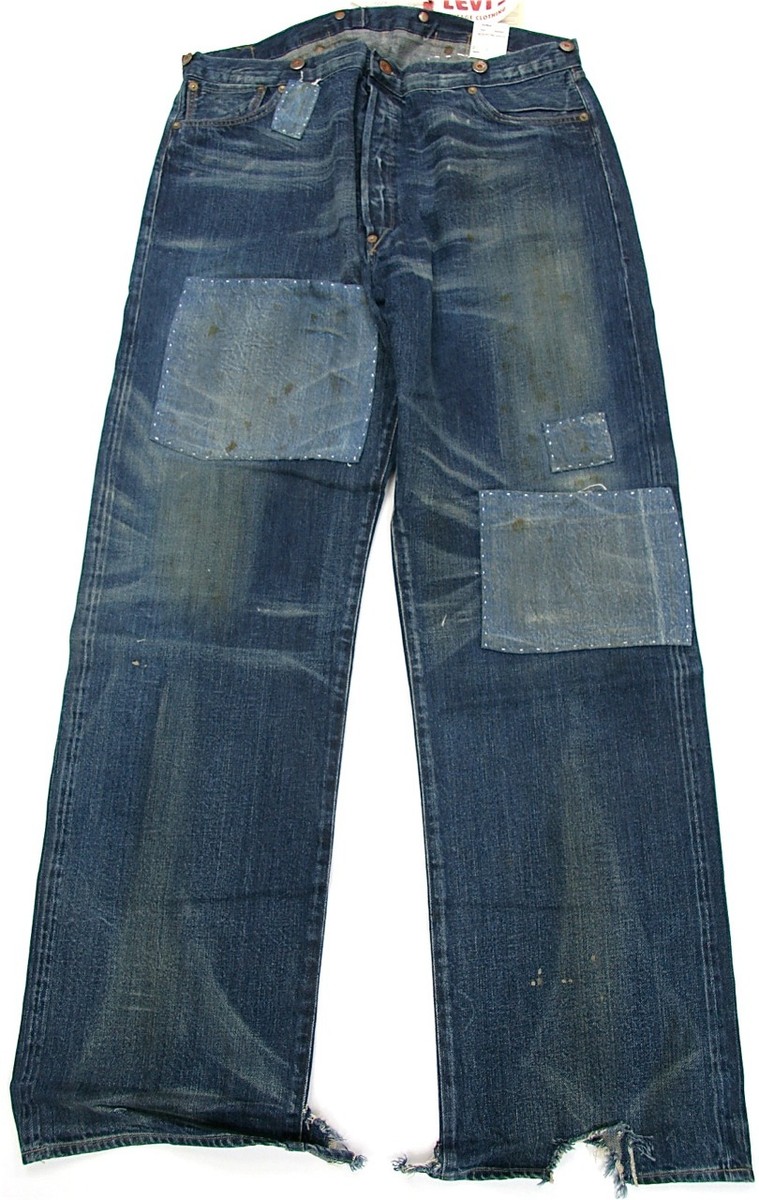 Levis Vintage Clothing LVC 2 1891-1901 Spur Bites 501 Levi Levis Vintage Clothing LVC 2 1891-1901 Spur Bites 501 Levi