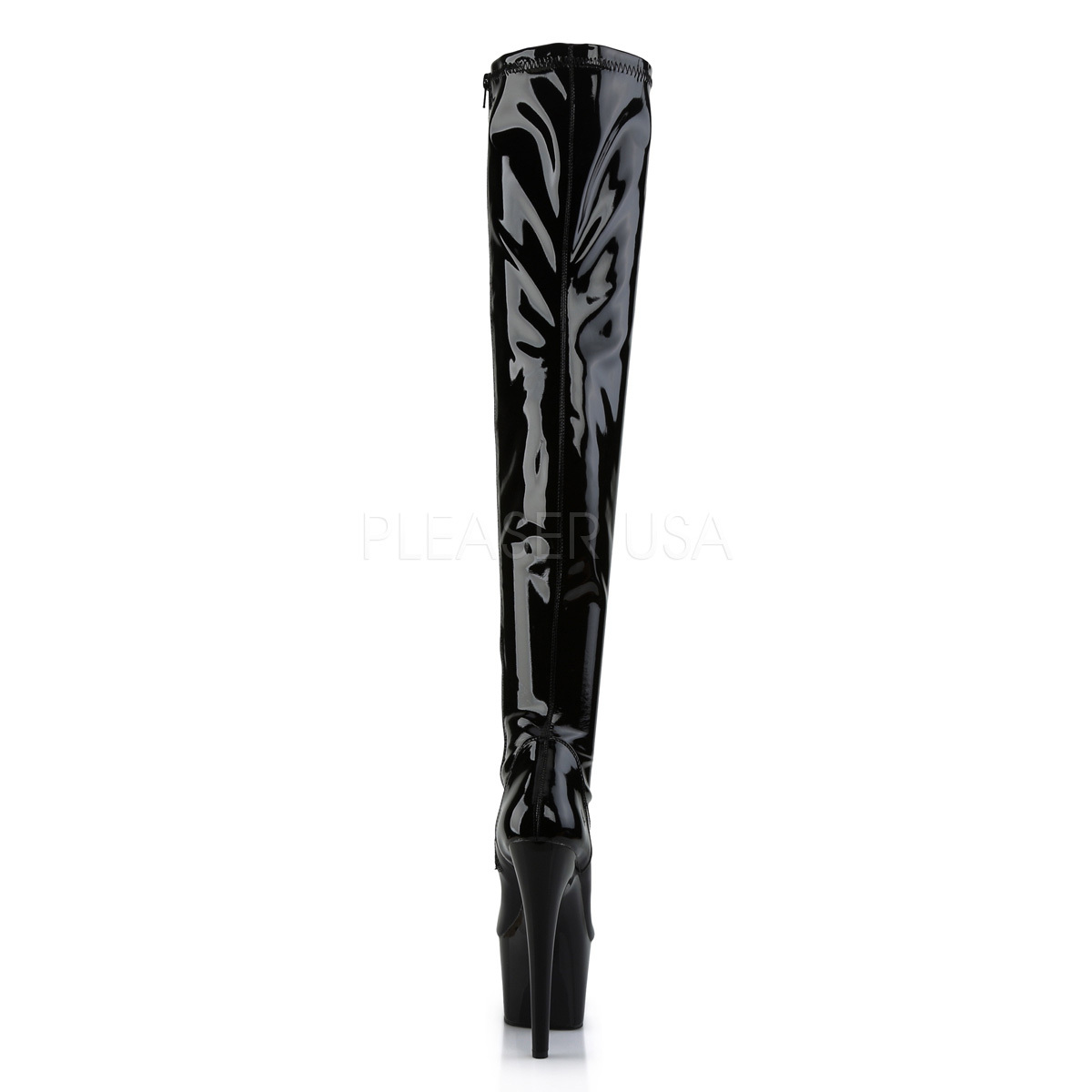 Adore 3000 Negro Brillante Elástico Sobre La Rodilla Muslo Muslo Rodilla Tacón De Plataforma bota 7 6-12 1236ab Adore 3000 Negro Brillante Elástico Sobre La Rodilla Muslo Muslo Rodilla Tacón De Plataforma bota 7 6-12 1236ab