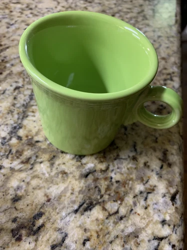 vintage fiesta Ware Contemporary mug chartreuse Green rare Color (retired)