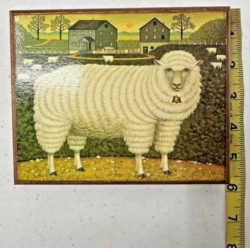 Charles Wysocki Americana Volkskunst Holzplatten klassische Holzprodukte Menge 5 - Bild 9 von 12
