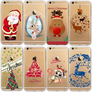 Immagini Natale Per Iphone 6.Albero Di Natale Babbo Natale Renna Chiaro Telefono Custodia Per Iphone 5 5s Se 6 6s 7 8 Plus Ebay