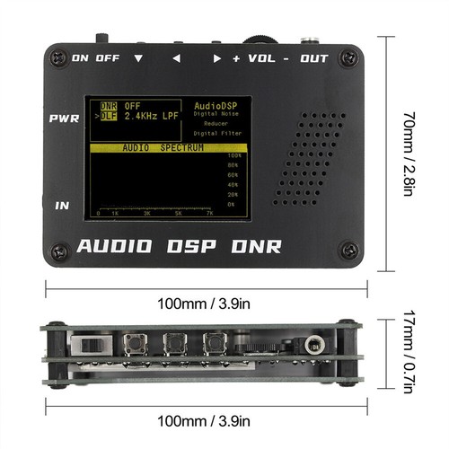 For SSB Ham Radio YAESU ICOM+Speaker Audio DSP Noise Reducer DNR Digital Filter - Picture 6 of 12