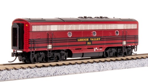 Broadway 7733 N LV EMD F3B Cornell Red W/ Black Stirpes Diesel Locomotive #513 - Picture 5 of 5