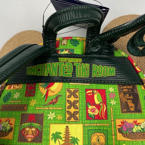 Enchanted Tiki Room Loungefly Bag • Walt Disney World 50th Park Exclusive • New - Picture 10 of 11