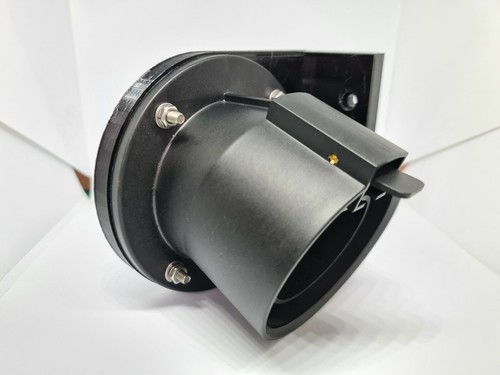 EV Charger Plug Holster 90 Degree Adaptor Ohme Home Pro with Stainless Fixings - Picture 5 of 11