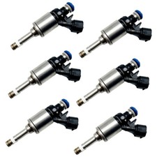 Set Of 6 Fuel Injectors 16600-5ca0a For 2016-2024 Infiniti Q50 Q60 3.0l Vr30