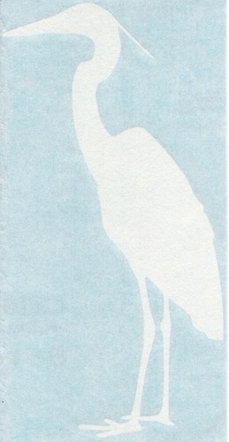 Heron Bird - Great Egret Car Laptop Bumper Window Vinyl Decal Sticker 01316 - Picture 2 of 2